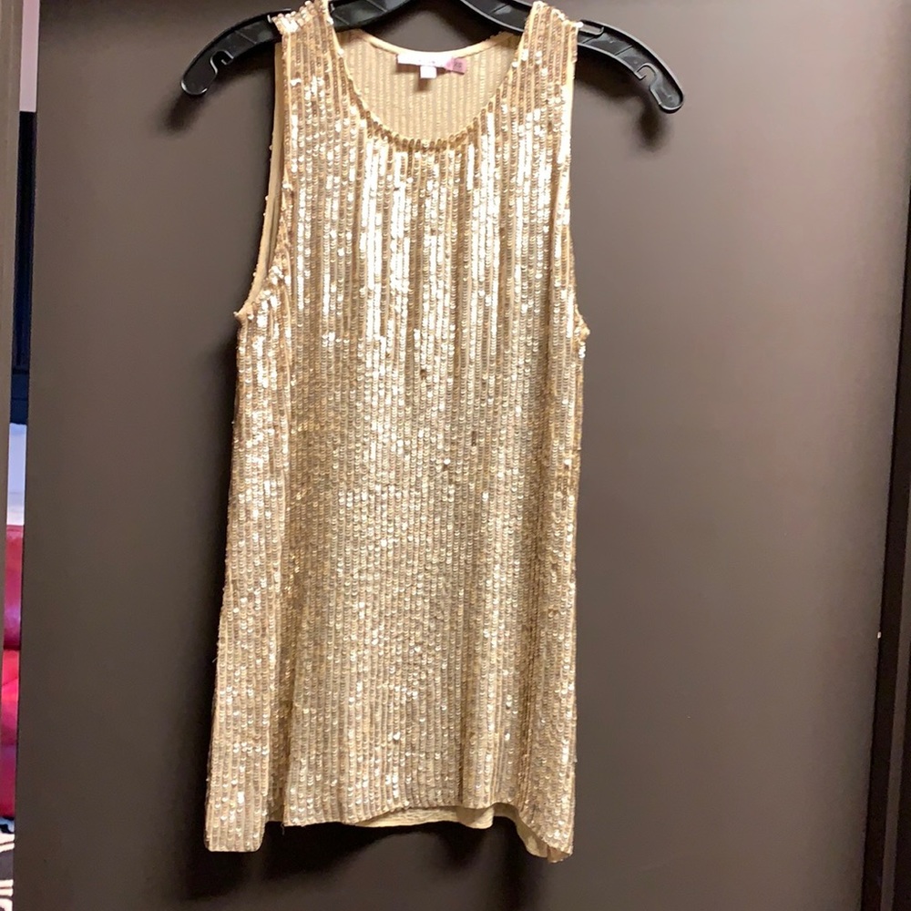 Calypso Saint Barth sequins tank. EUC Like new. XS